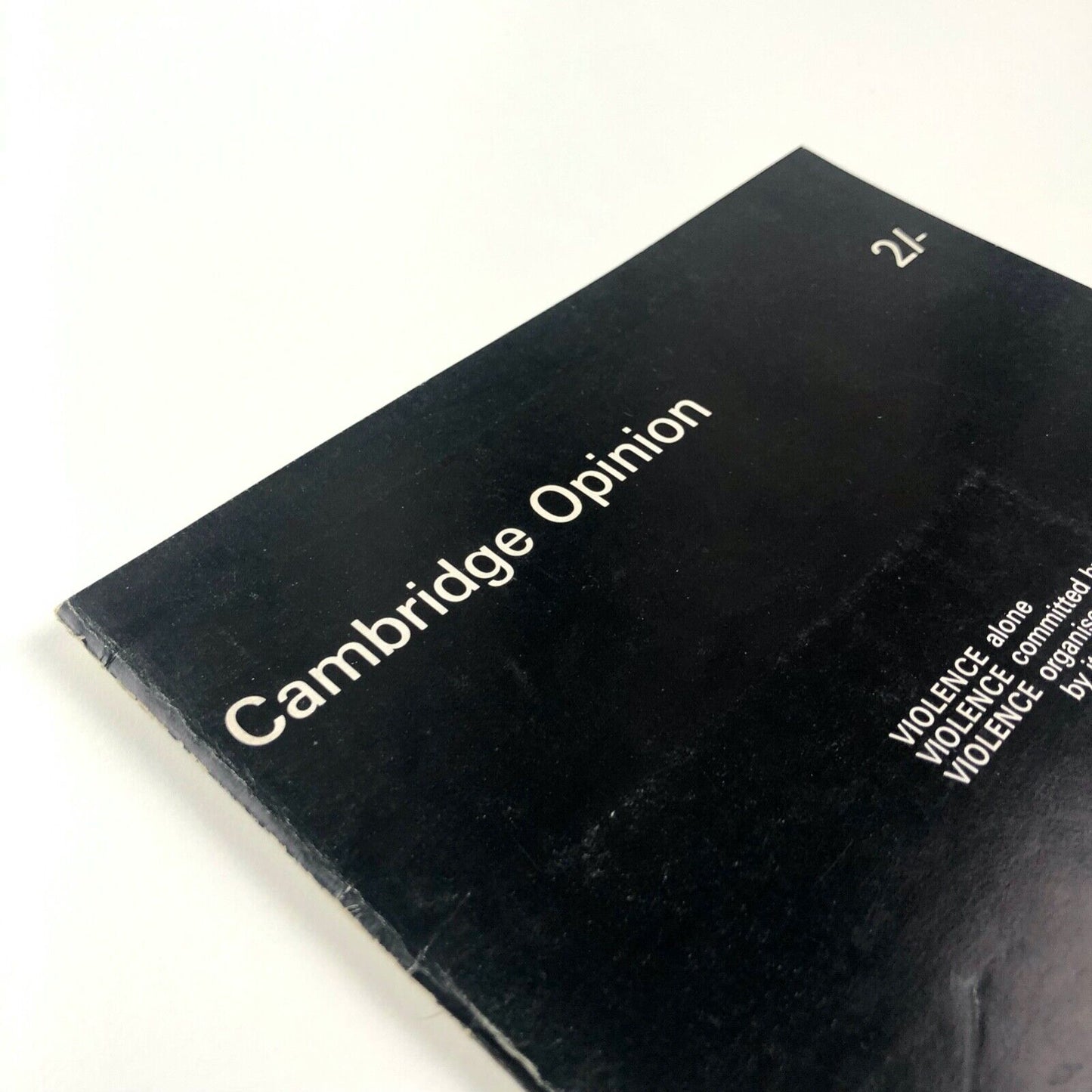 Cambridge Opinion magazine | No. 52, 'Revolution' | Edited by Peter Kellner, 1968