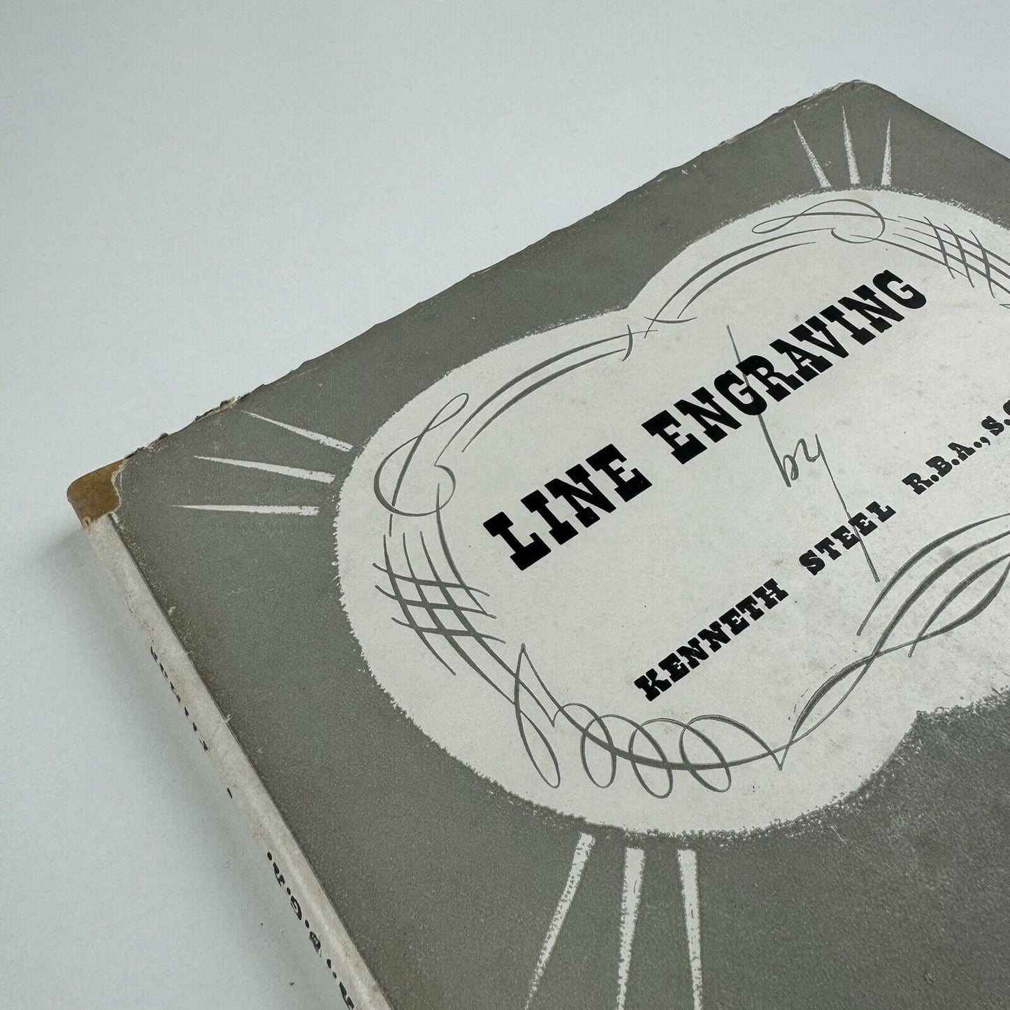 Line Engraving by Kenneth Steel | The Student's Art Book | Sir Isaac Pitman & Co, 1938