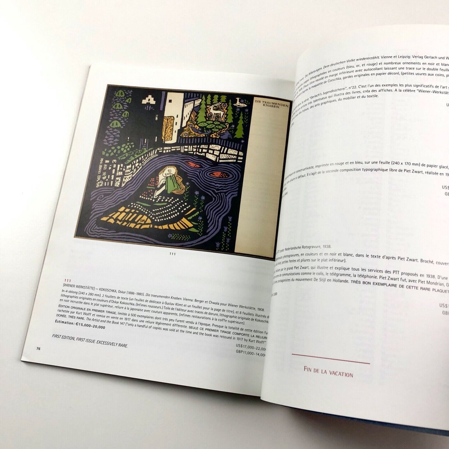 Christie’s Paris. Livres et Manuscrits d’Artistes | Avant-garde russe et reliures signees | 21 May 2003