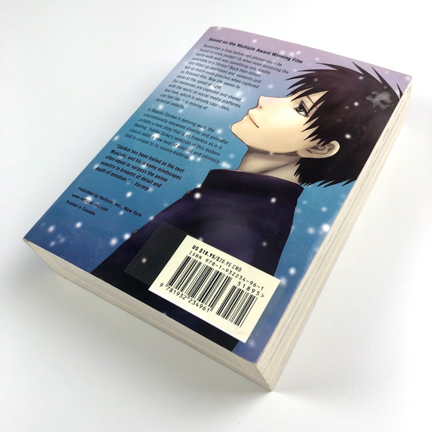 5 Centimeters Per Second Makoto Shinkai and Yukiko Seike | Vertical, Inc, 2012