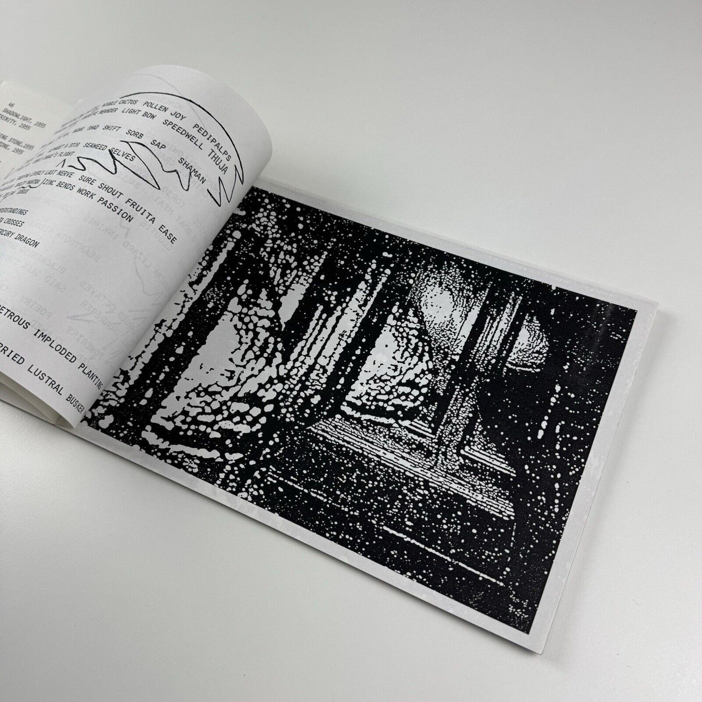 Bob Cobbing. Improvisation is a dirty word | Magenta, 1990 concrete poetry