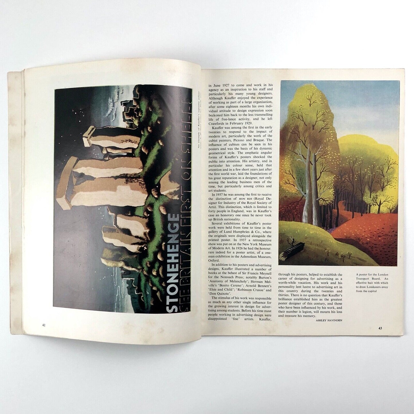 Art & Industry Journal of Industrial Design Feb 1955 | McKnight Kauffer / Ashley Havinden