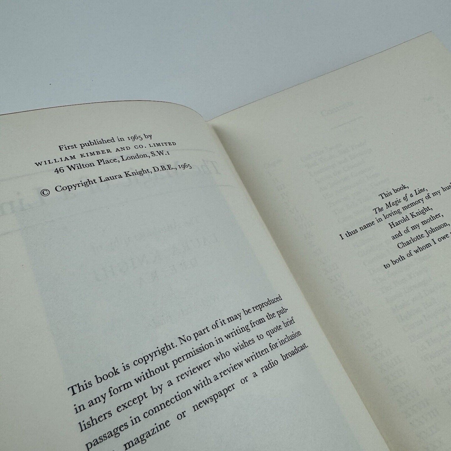 The Magic of a Line. The autobiography of Laura Knight | William Kimber, 1965