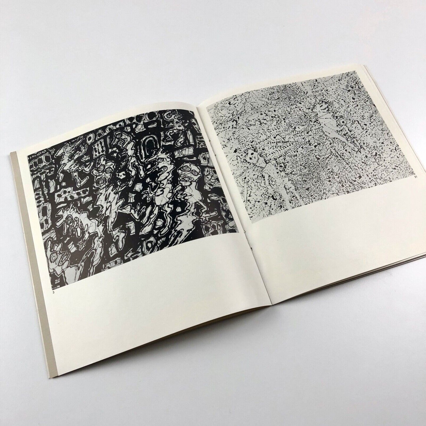 Dubuffet. Recent Gouaches and Drawings | Gordon Fraser Gallery, 1962 - catalogue design by Gordon House