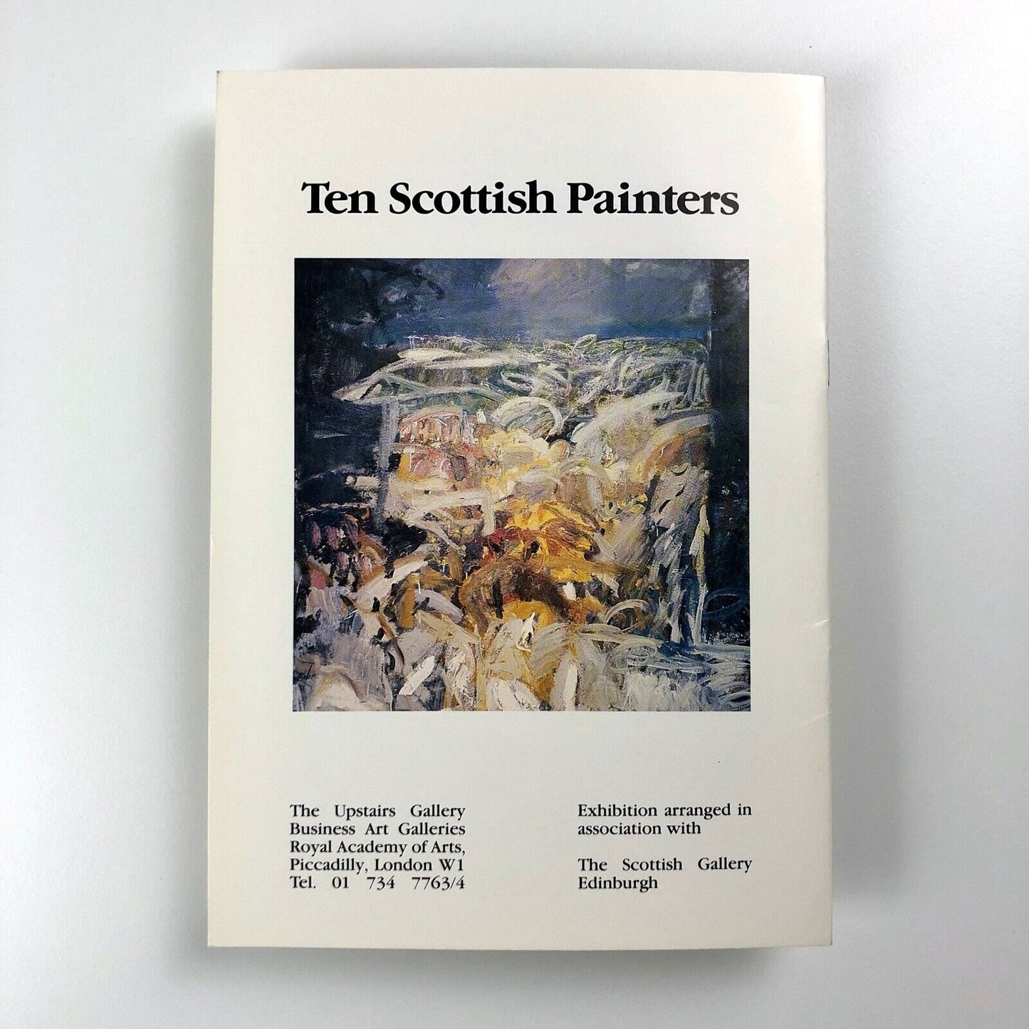 Ten Scottish Painters. The Upstairs Gallery | Royal Academy of Arts catalogue booklet, 1986