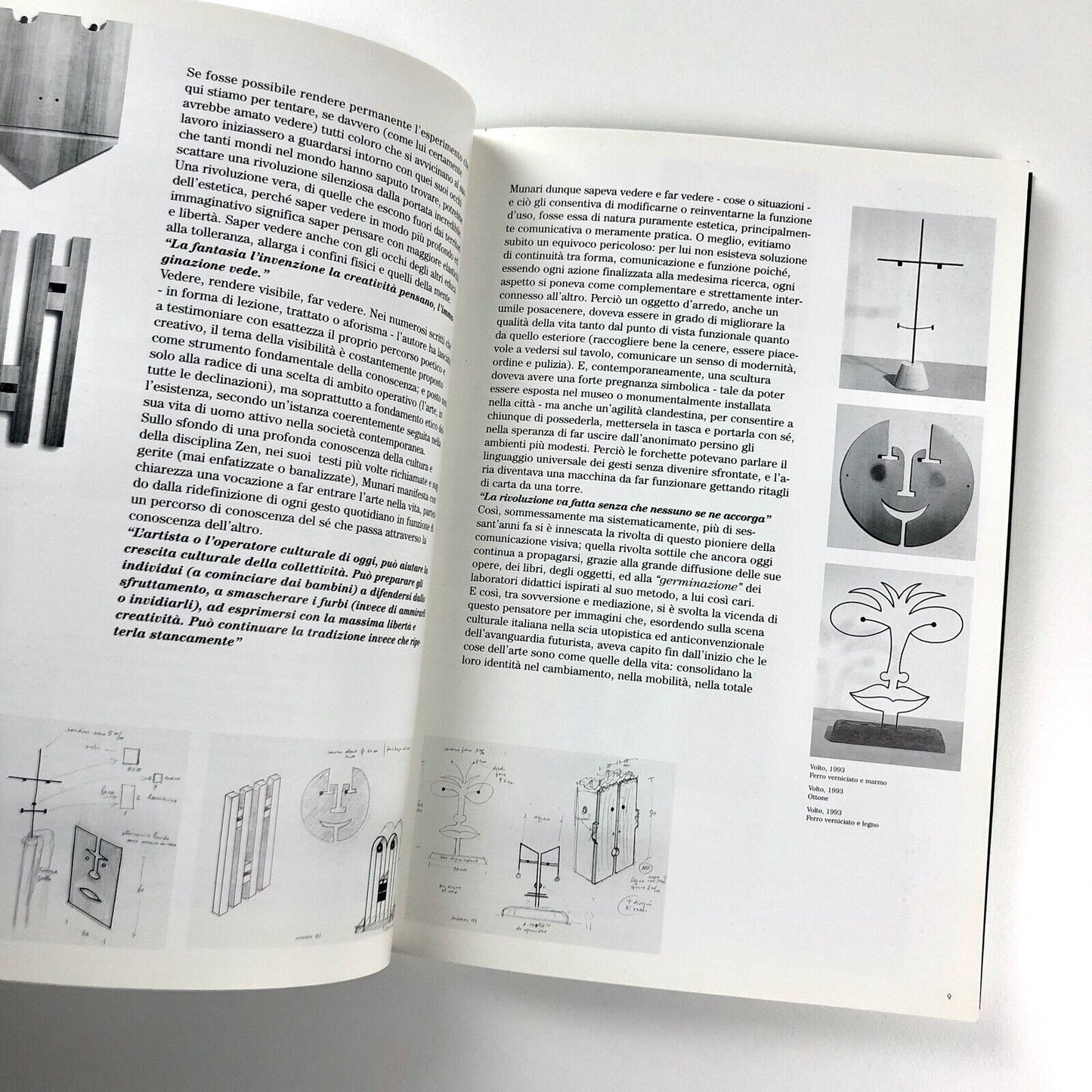 Bruno Munari | Guardiamoci negli occhi | Exhibition catalogue, 1999