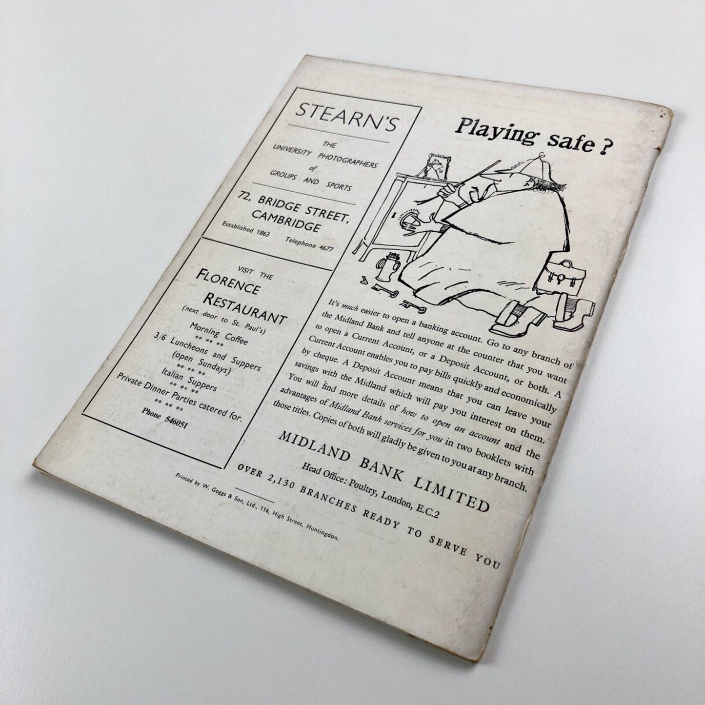 Cambridge Opinion magazine | No. 5 edited by David Leitch, undated believed to be 1957
