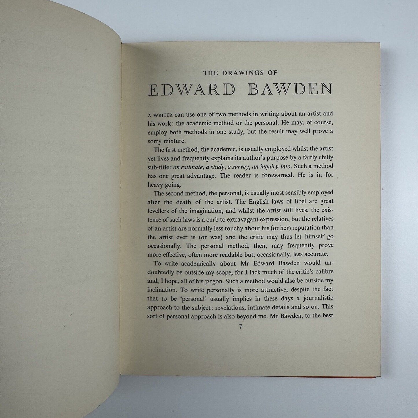 Edward Bawden by Robert Harling | Art & Technics, 1950