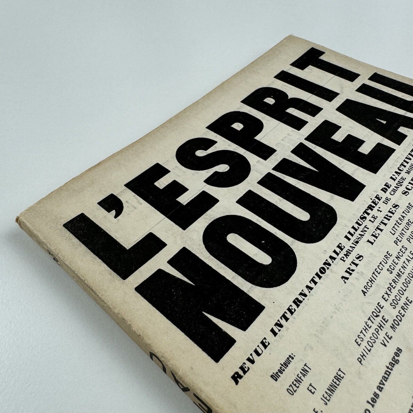 L'Esprit Nouveau journal | Issue No. 23 1924 | Amédée Ozenfant and Le Corbusier