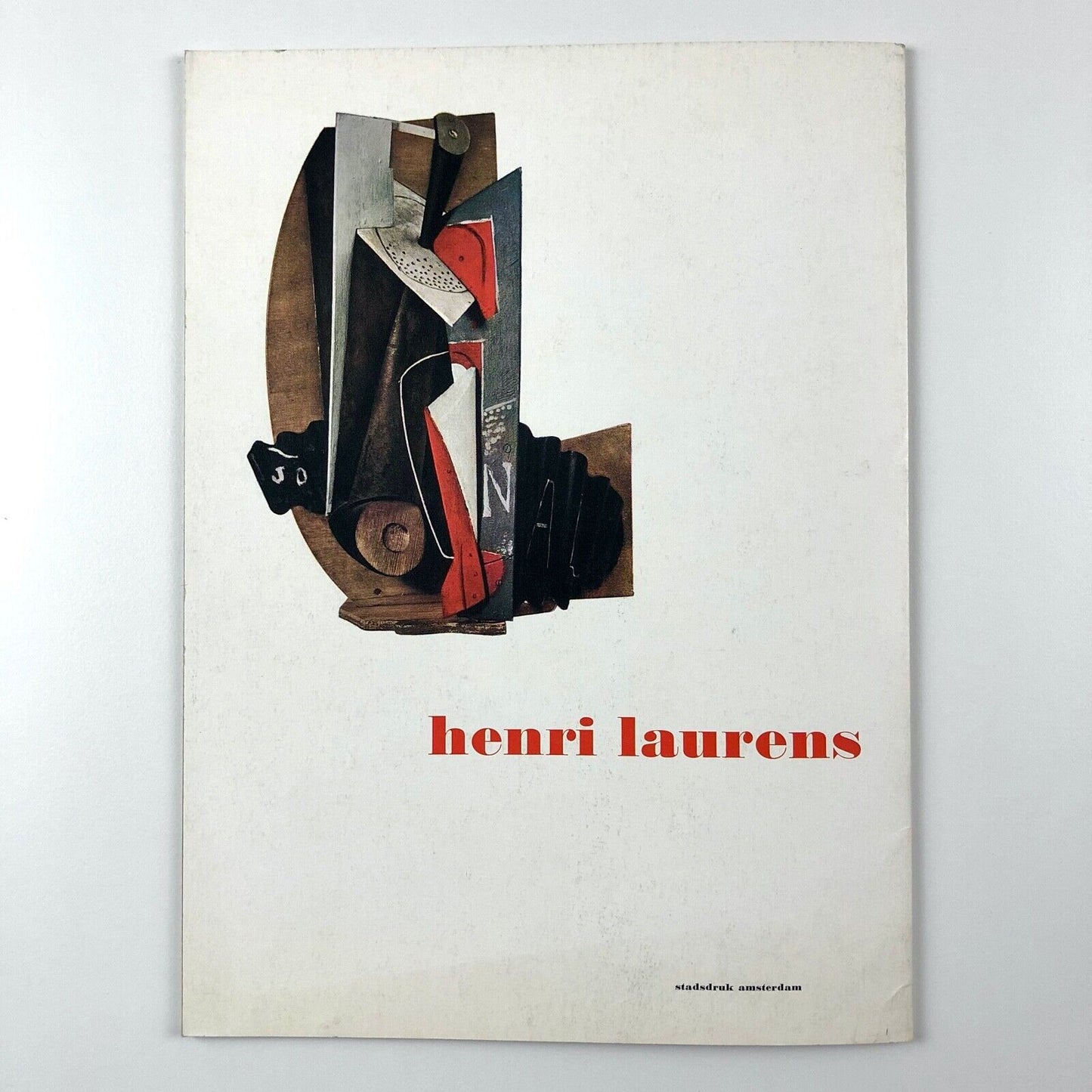 Henri Laurens | Stedelijk Museum exhibition catalogue | Cat. no. 298, 1962