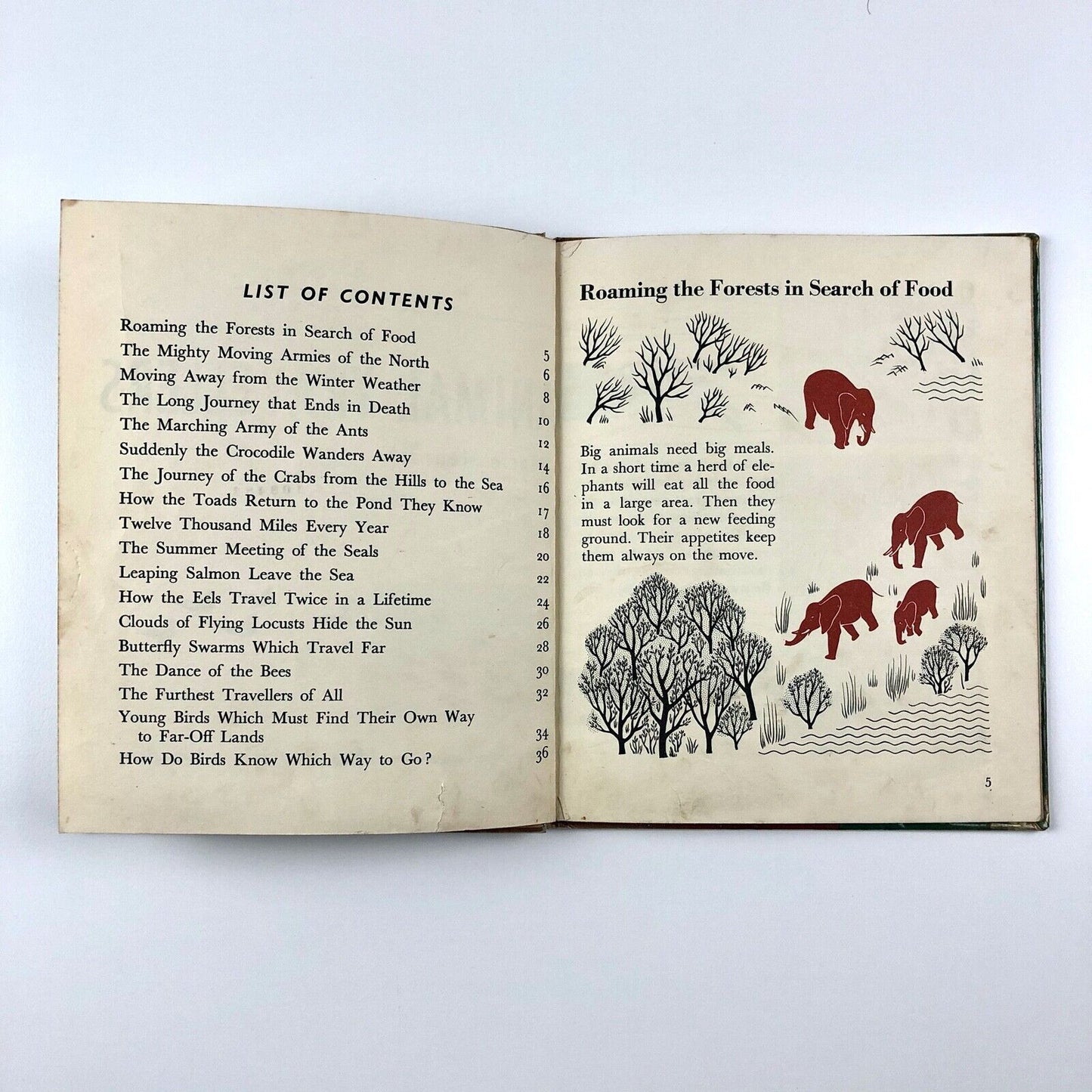 The Wonder World of Nature: Animal Travellers | Marie Neurath / Isotype 1959
