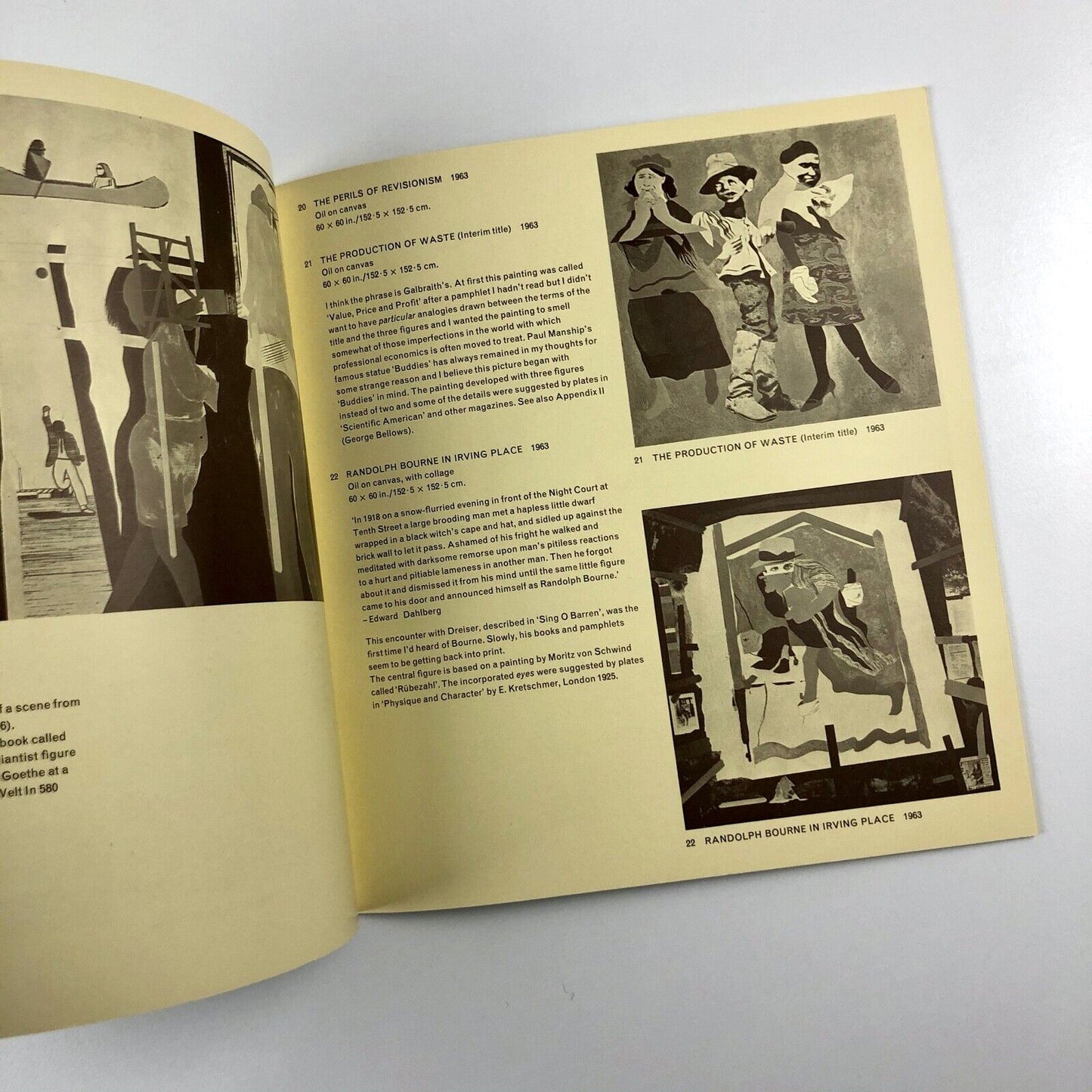 R.B. Kitaj | Marlborough-Gerson New York | Catalogue designed by Gordon House