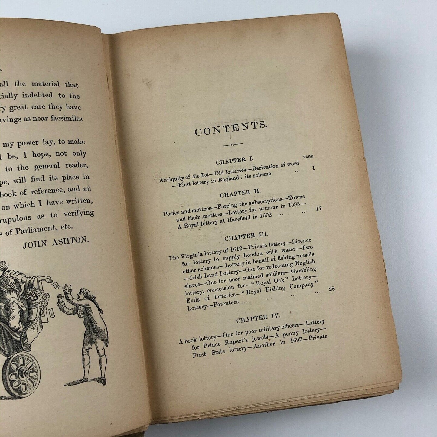 A History of English Lotteries. Now for the first time written John Ashton | Leadenhall Press, 1893