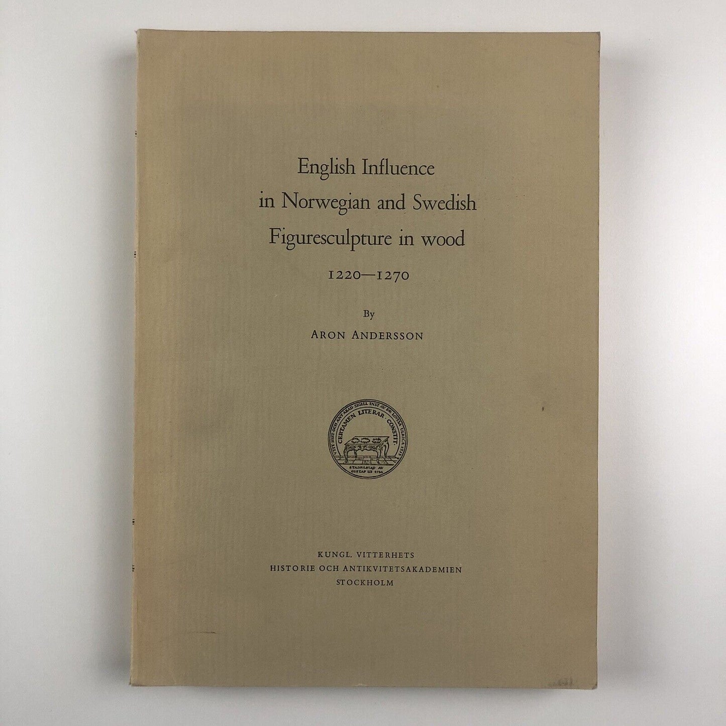 English Influence on Norwegian & Swedish Figuresculpture in Wood | Aron Andersson