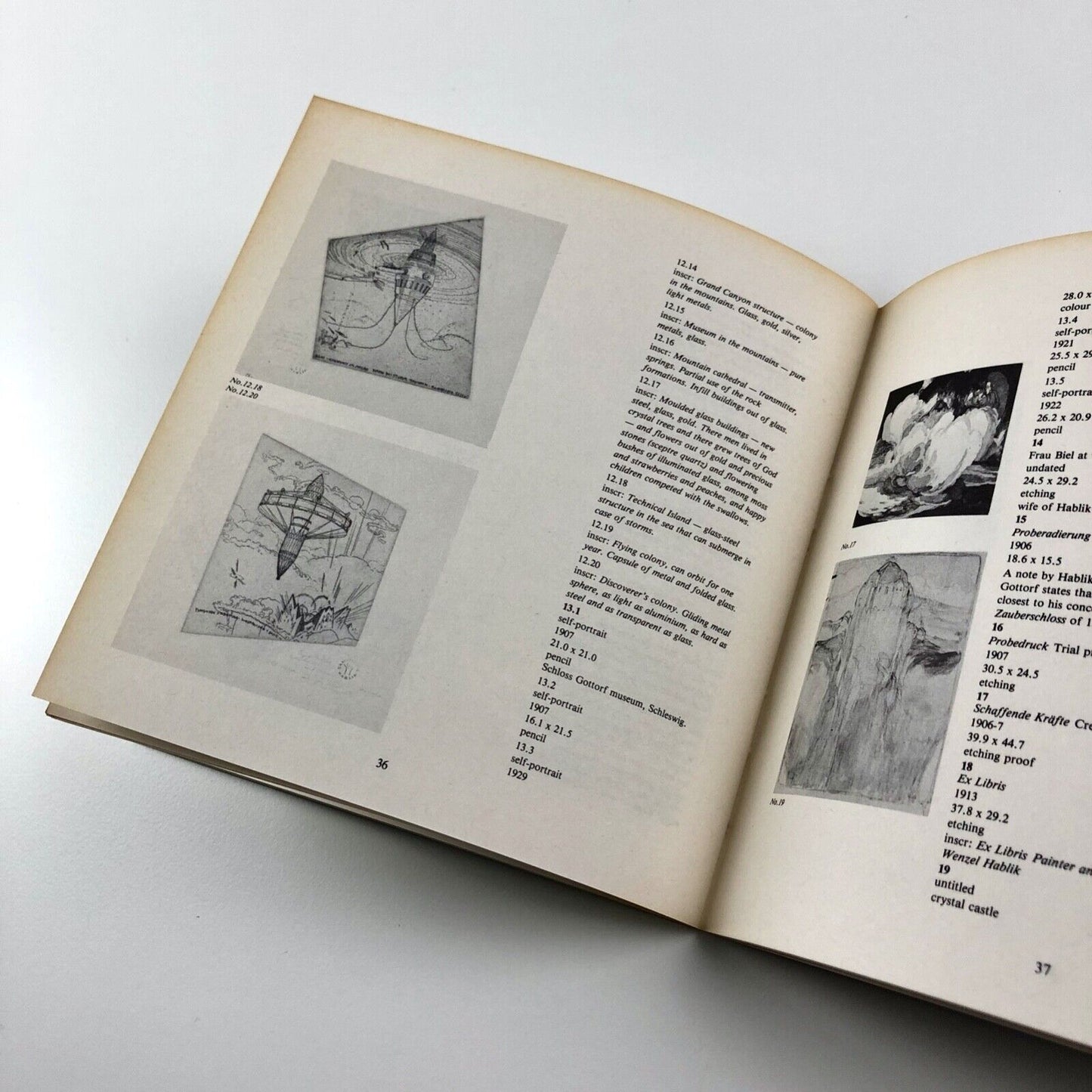Wenzel Hablik Designer Utopian Architect Artist 1881-1934 | Architectural Association booklet