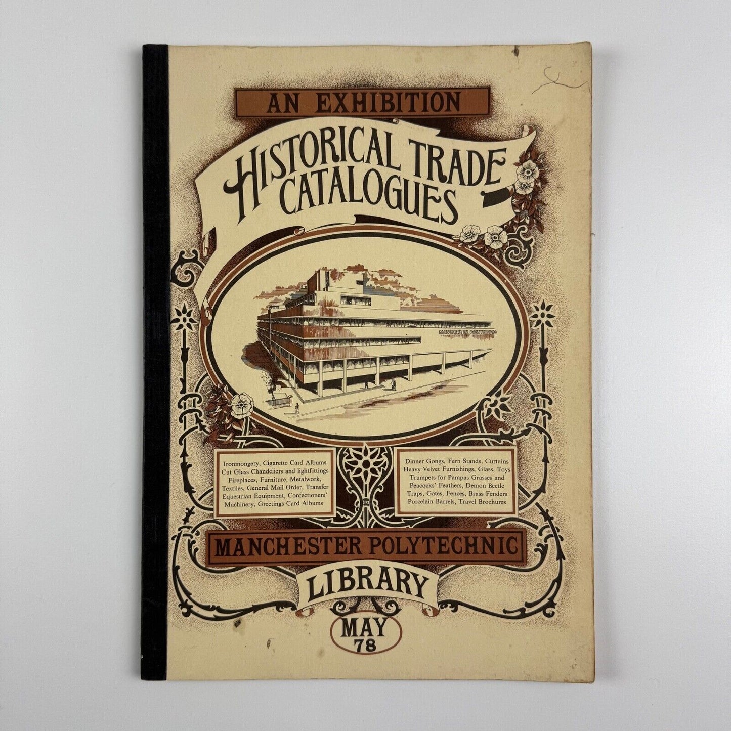 Historical Trade Catalogues | Manchester Polytechnic Library, 1978
