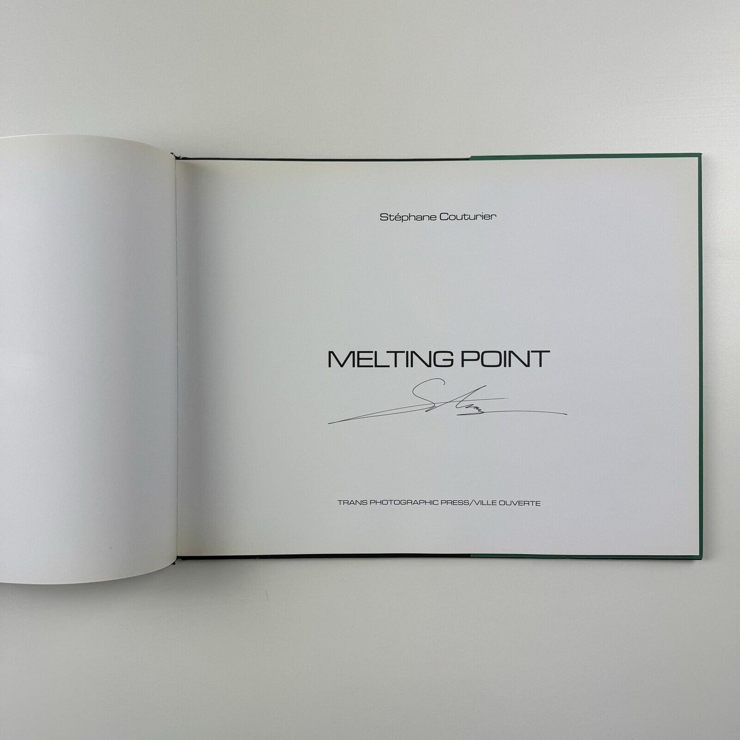 Melting Point. Stéphane Couturier | Trans photographic press/Ville Ouverte, 2006