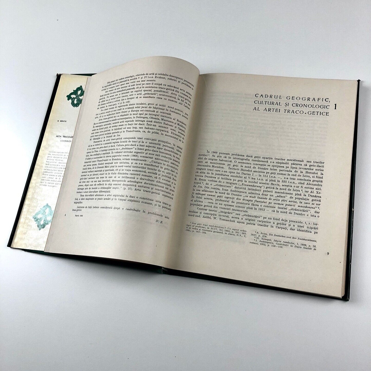 Arta Traco-Geticā | D. Berciu | Biblioteca de Arheologie XIV | Bucharest, 1969