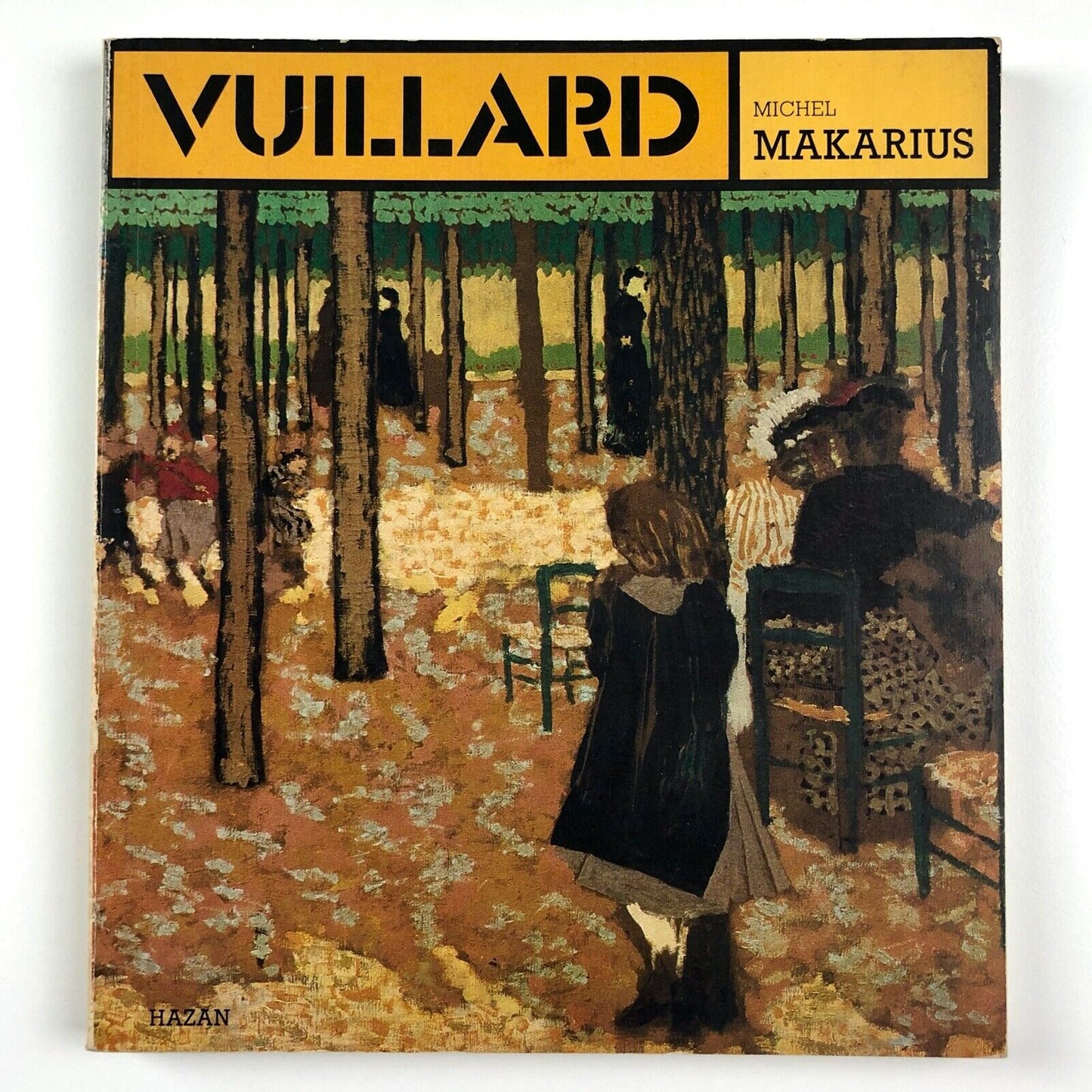 Edouard Vuillard by Michel Makarius | Design by Roman Cieslewicz | Fernand Hazan, 1989