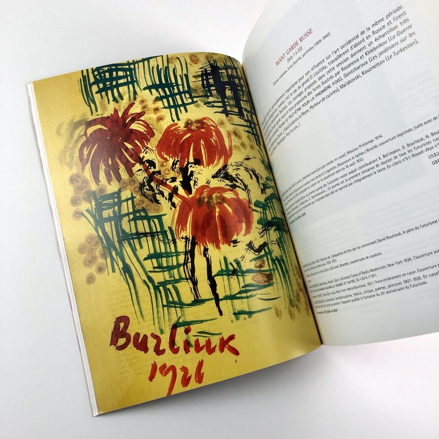 Christie’s Paris. Livres et Manuscrits d’Artistes | Avant-garde russe et reliures signees | 21 May 2003