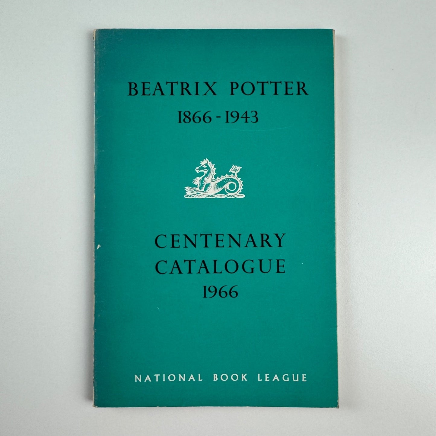 Beatrix Potter 1866-1943. Centenary catalogue 1966. National Book League