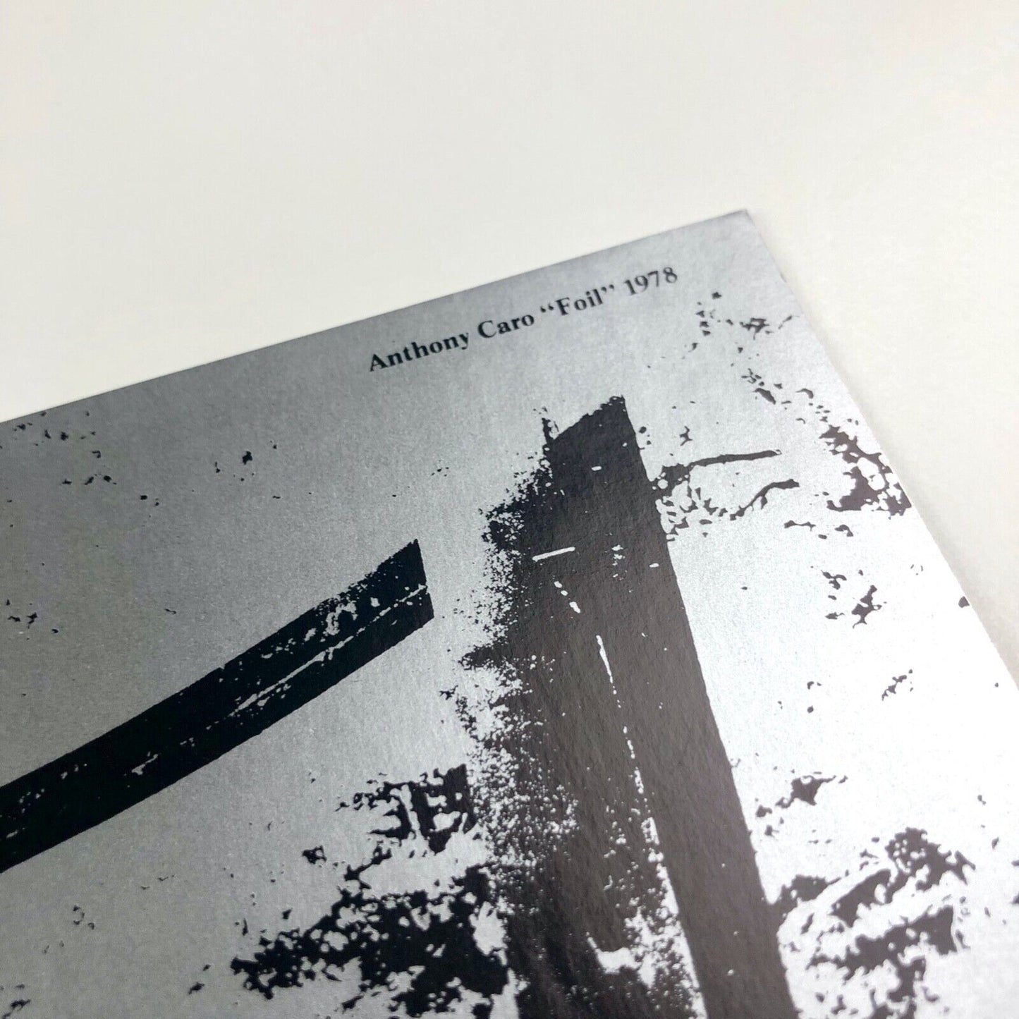 The Scottish Sculpture Trust | Anthony Caro, Eduardo Paolozzi, Hubert Dalwood | Foiled printed card