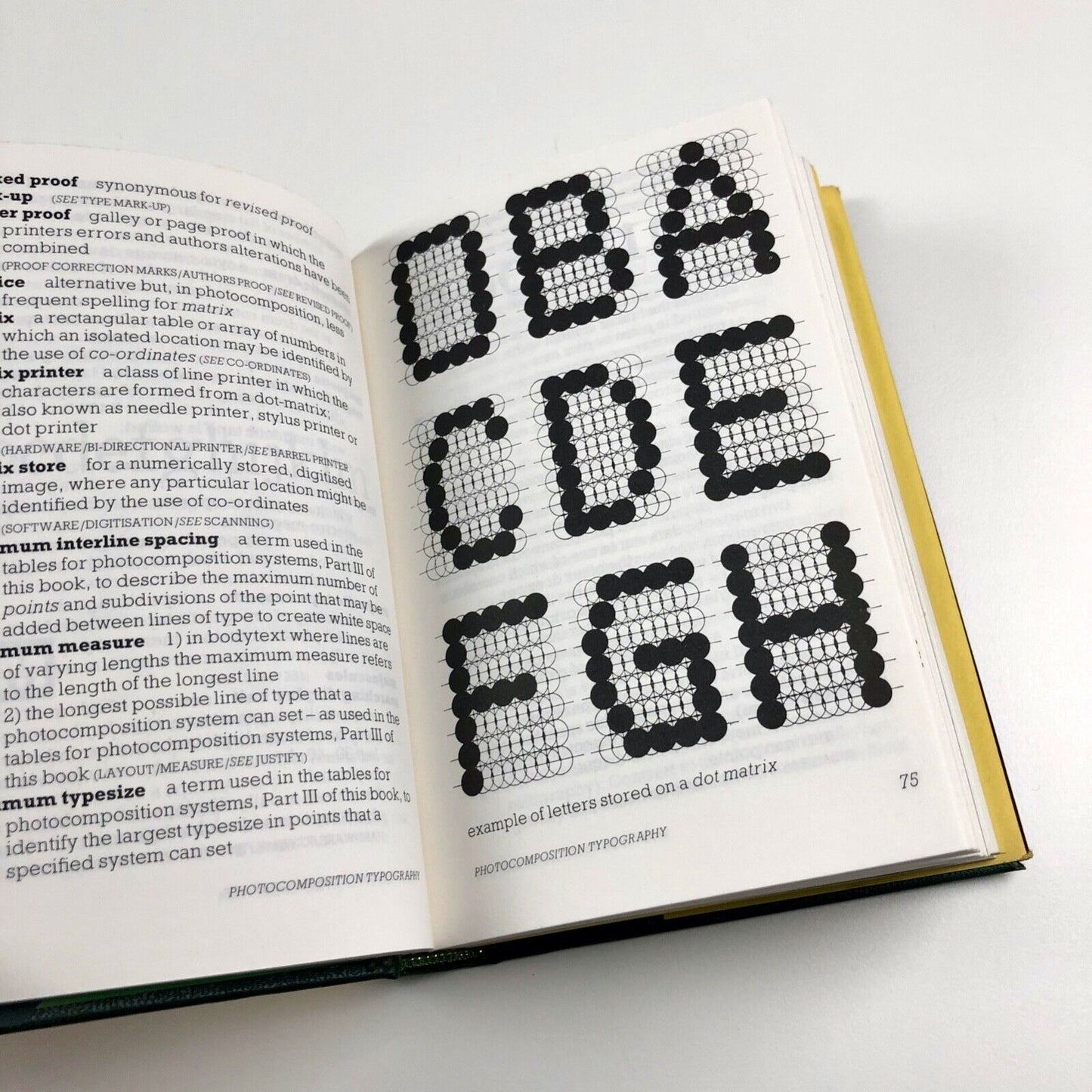 Browns Index to photocomposition, typography | written and compiled by Bruce Brown edited by Stanley Greenwood | Greenwood Publishing, 1983