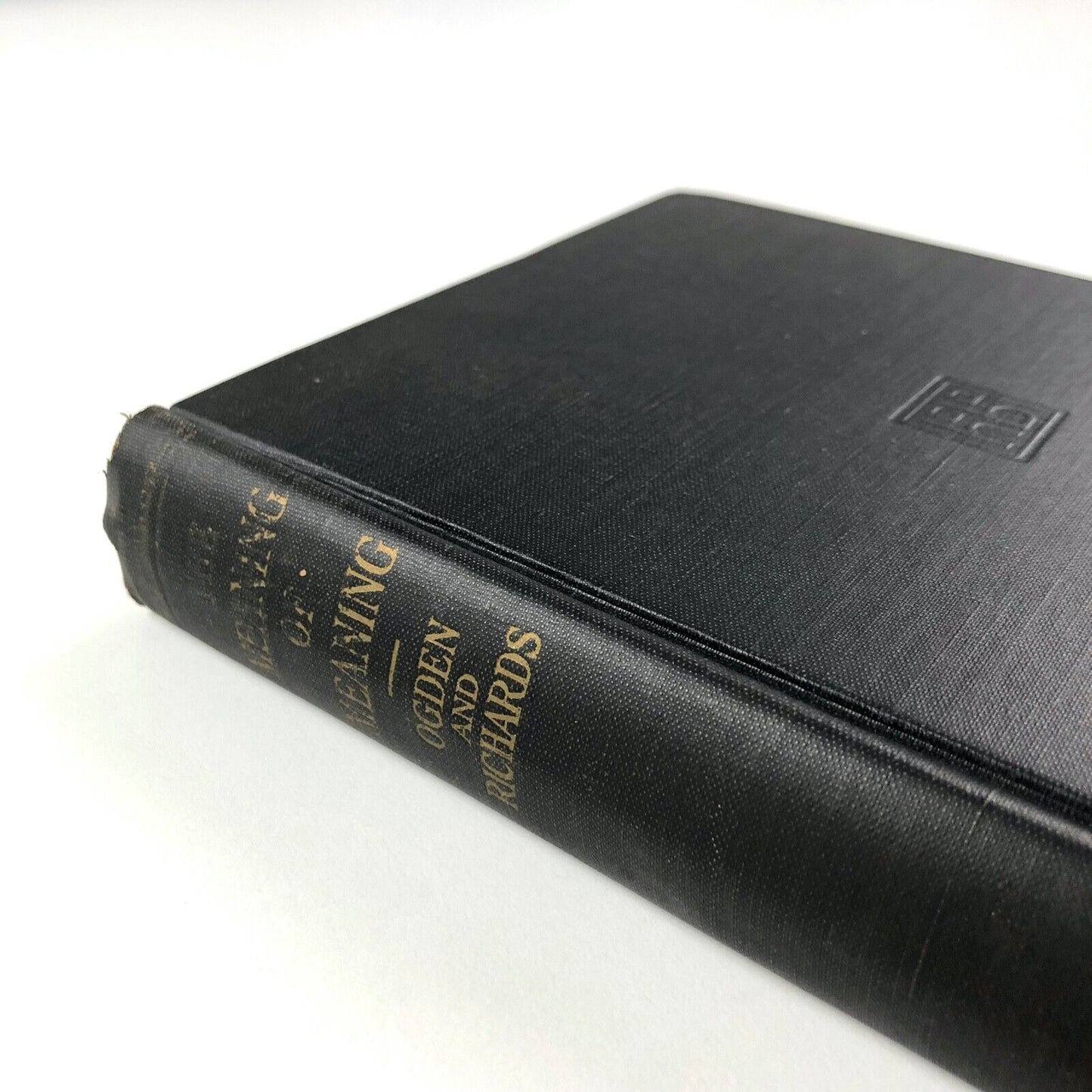 The Meaning of Meaning C.K. Ogden and I.A. Richards | Harcourt, Brace & Co 1953 | Ben & Bernarda Shahn