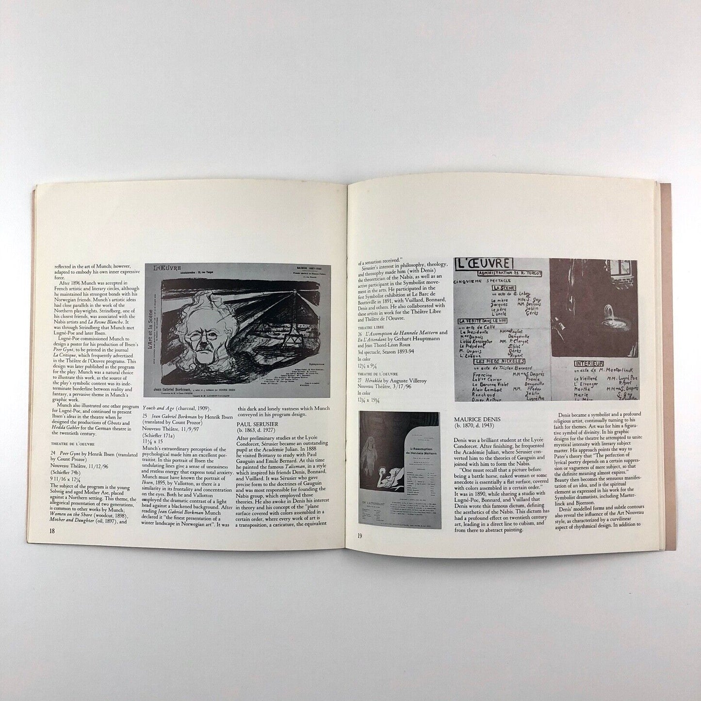 The Avante-Garde in Theatre and Art: French Playbills of the 1890s | Smithsonian, 1972