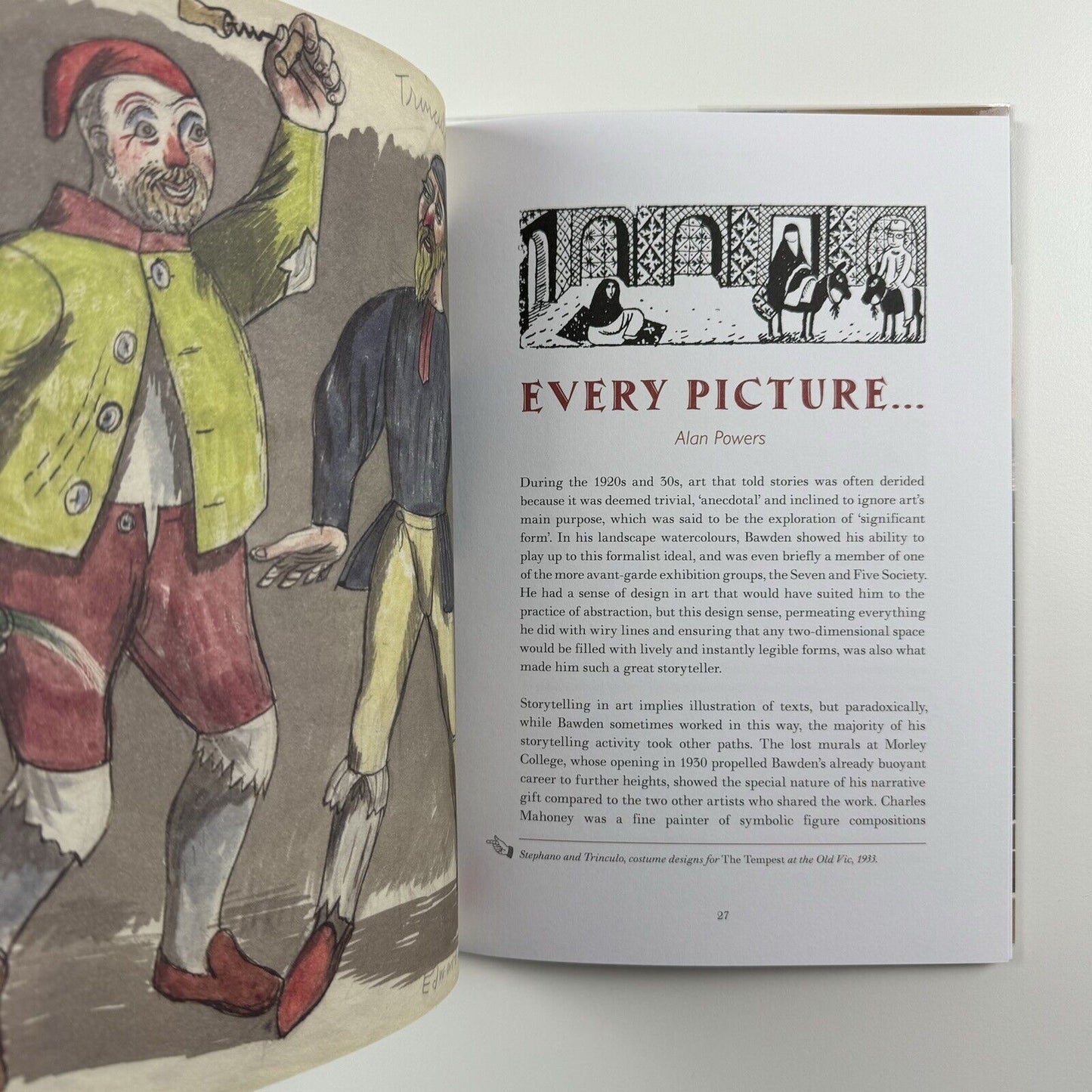 Edward Bawden Storyteller | Morley Gallery London 2014 | Nick Rampley, Peyton Skipwith, Elaine Andrews and Alan Powers