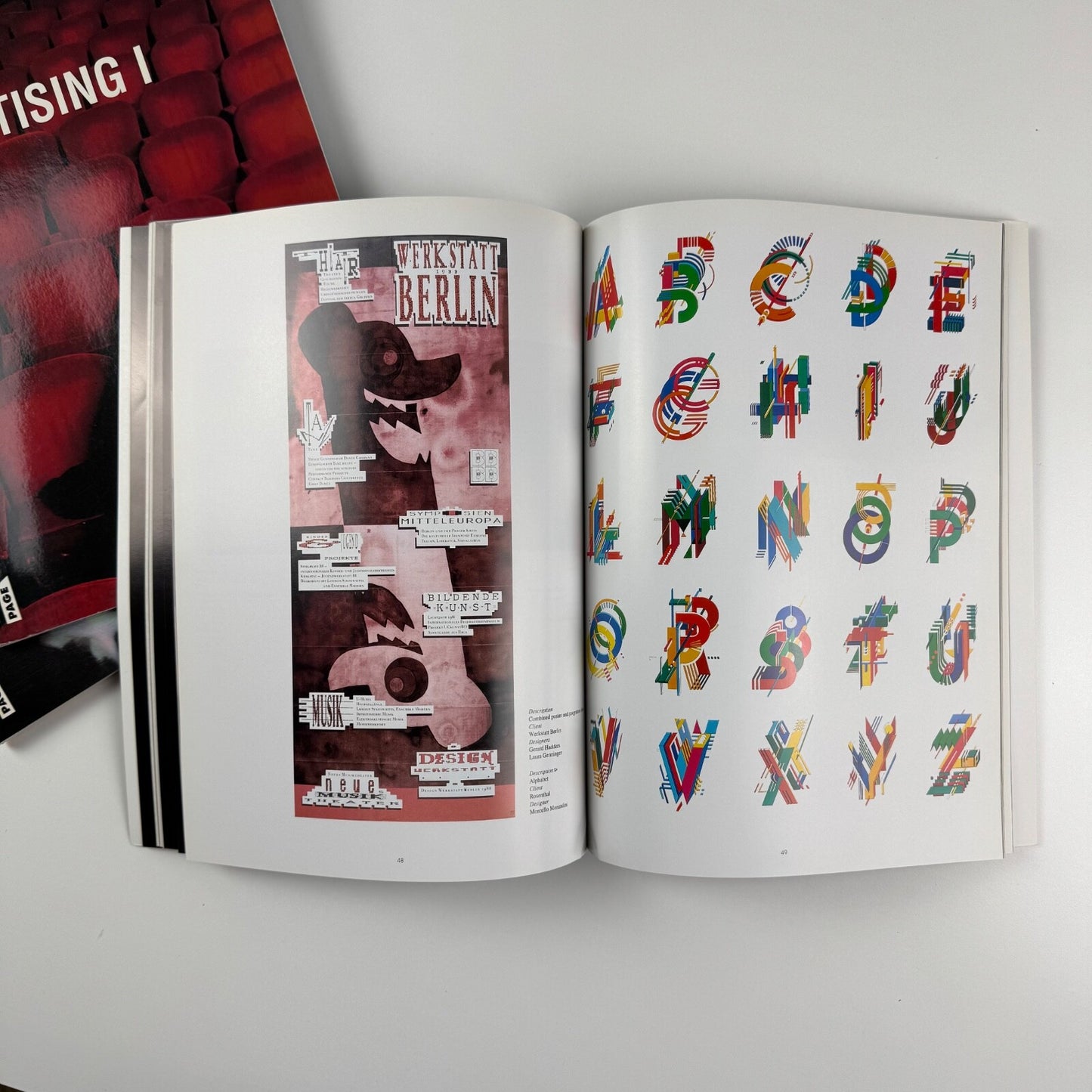 Journals x 3: Best of Graphis Typography; Best of Graphis Advertising I and II