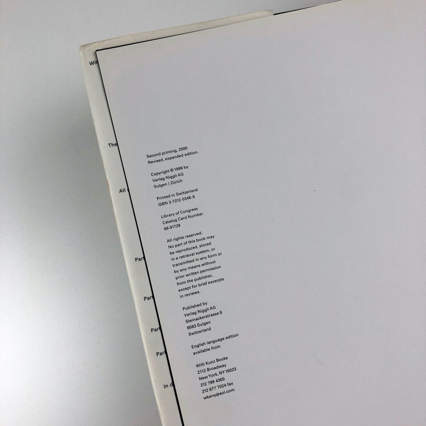 Typography: Macro + Microaesthetics by Willi Kunz | Verlag Niggli | 2000 edition