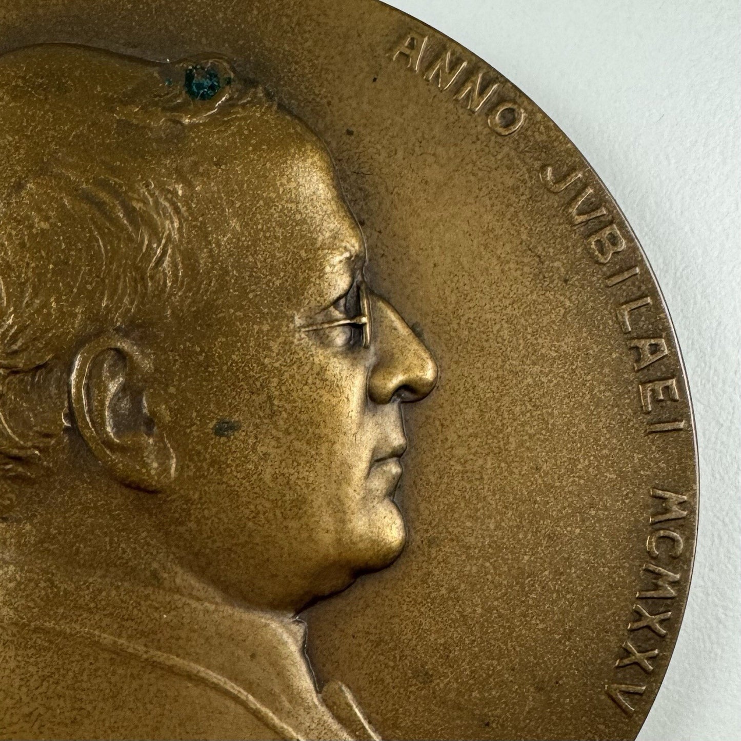 Papal medal commemorating Pope Pius XI | Rudolph Ferdinand Marschall, 1925 Jubilee