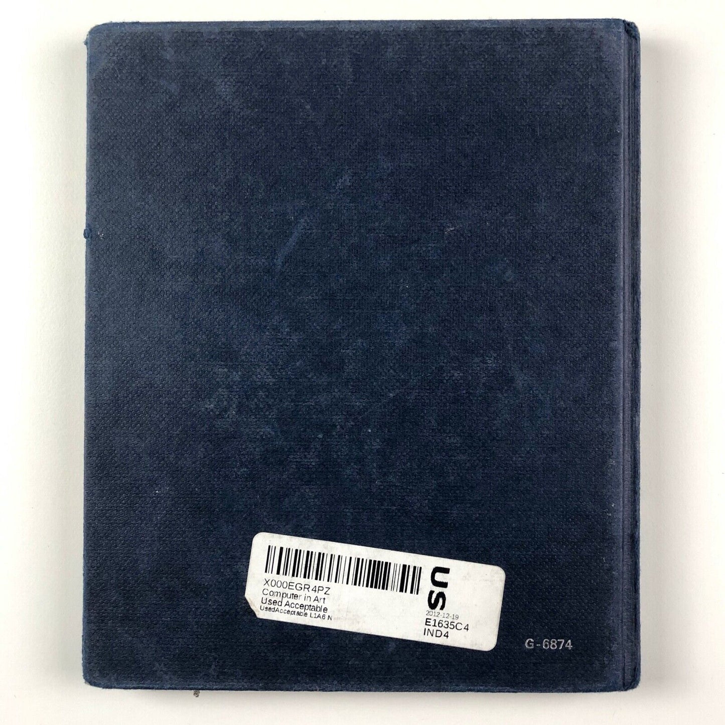 The Computer in Art by Jasia Reichardt | Studio Vista 1971 paperback, rebound