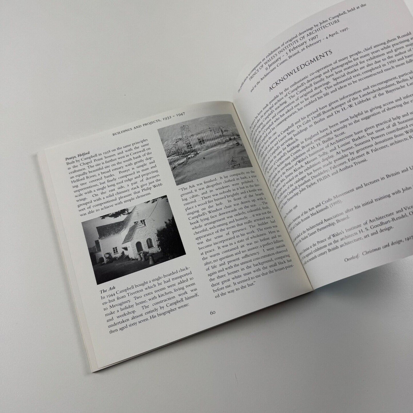 Folding card for Clifford Fishwick Paintings & Prints | Katharine House Gallery, 2000