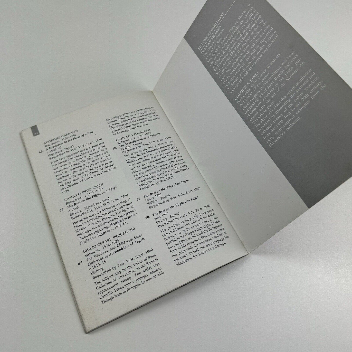 The Italian Renaissance Print | Hunterian Art Gallery exhibition booklet, 1994