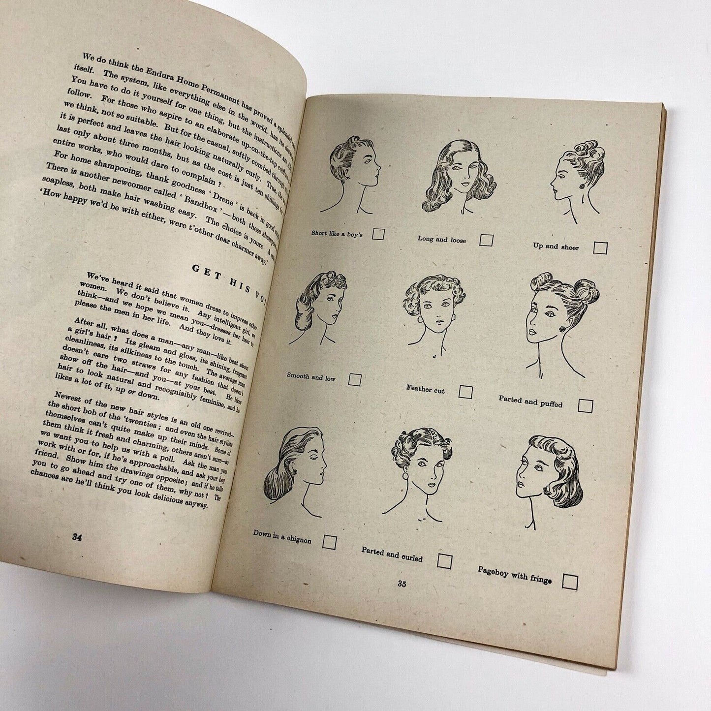 Woman and Beauty magazine. New Beauty Issue – January 1947