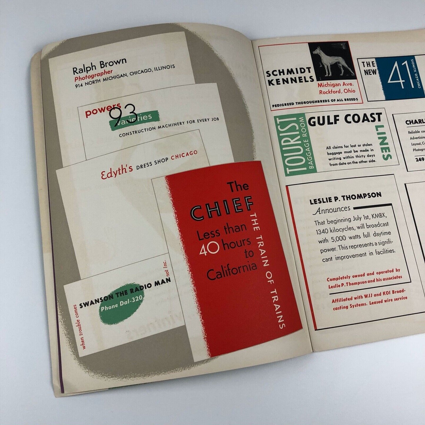 Ludlow Tempo type specimen | Ludlow Typography Company, R. Hunter Middleton, 1930