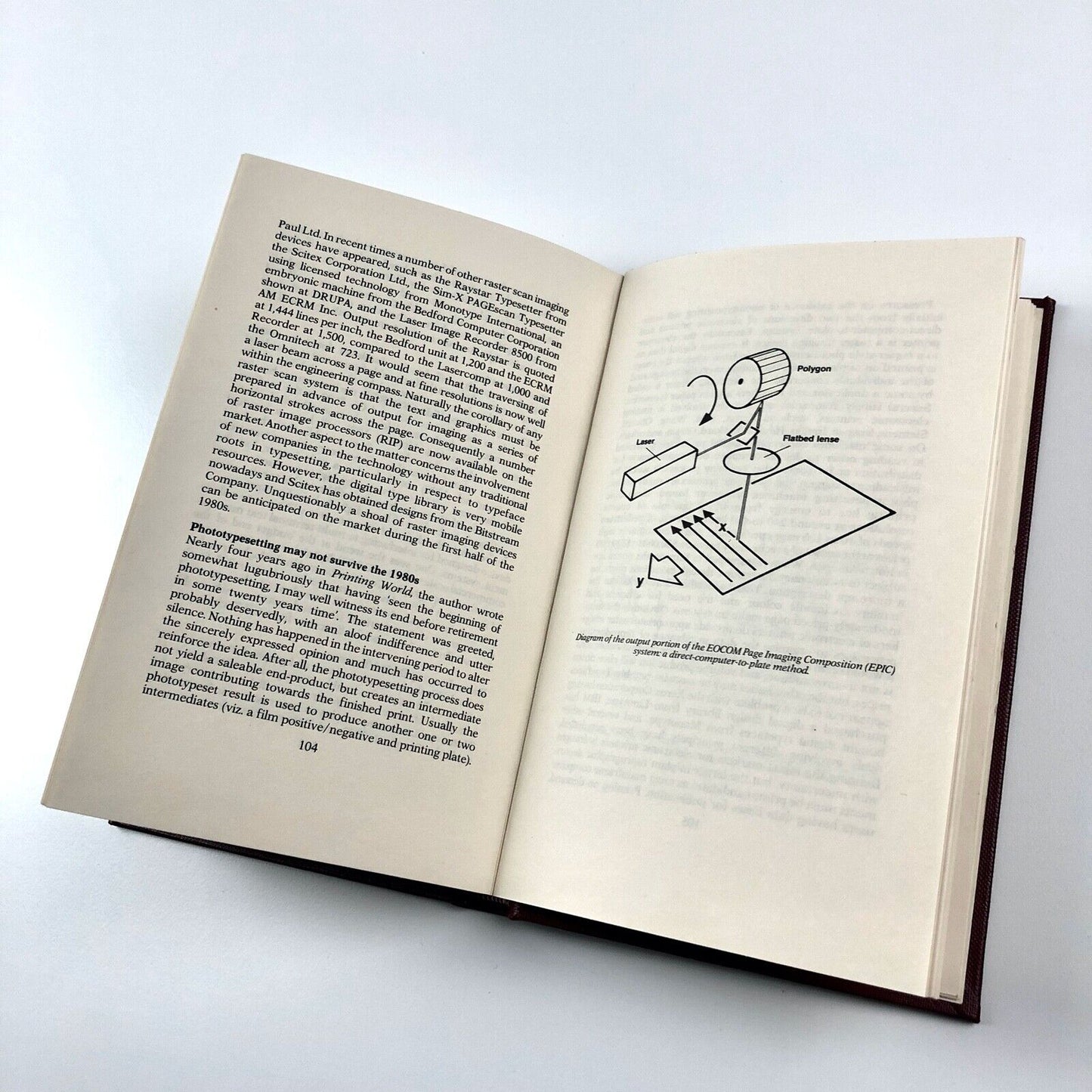 Electronic Typesetting: a quarter century of technological upheaval by L.W. Wallis | Foreword by A.H. Phillips | The Paradigm Press, 1984