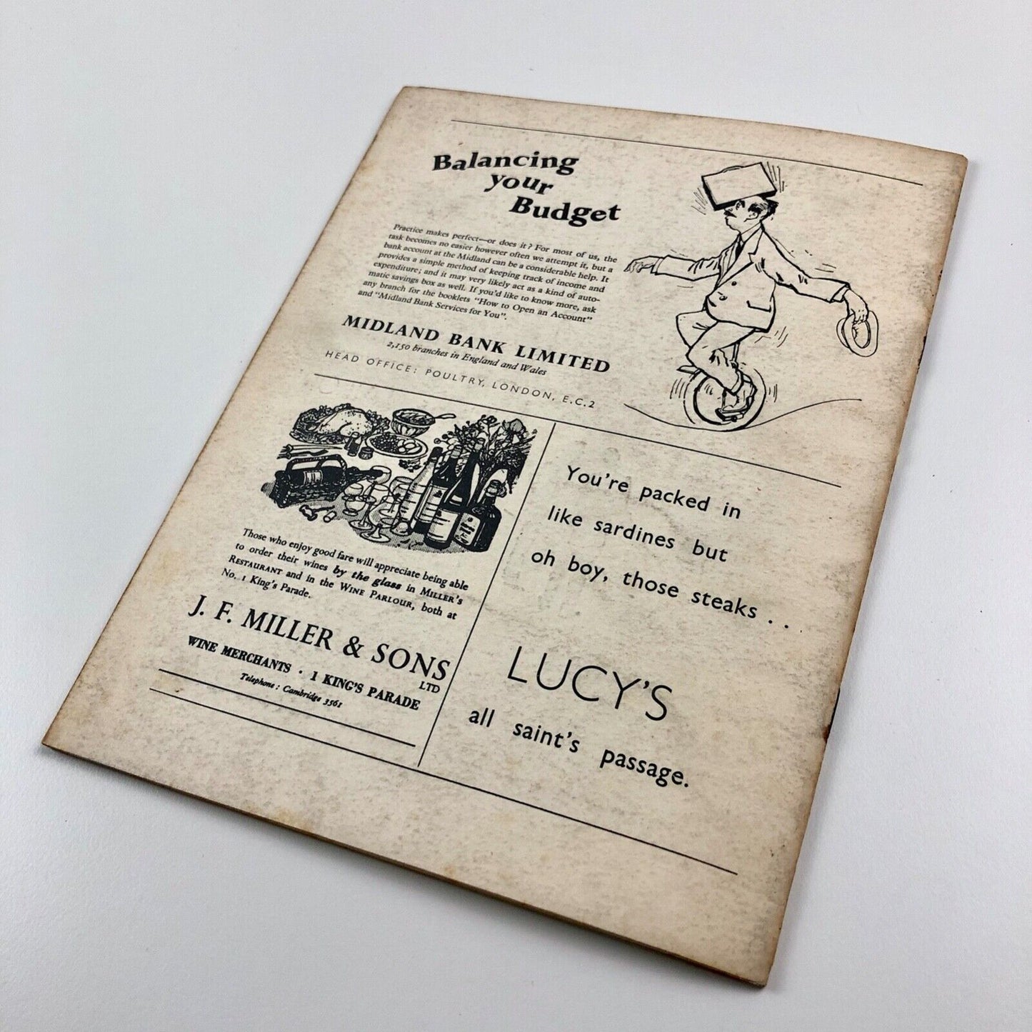 Cambridge Opinion magazine | No. 8, April 1958 nuclear arguments / disarmament | Edited by John Landell-Mills and David Leitch