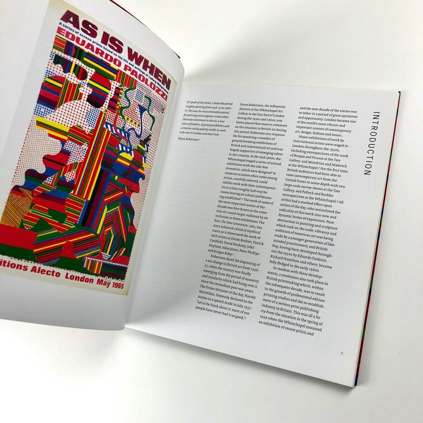 As is when. A boom in British printmaking 1961-1972 | British Council, 2003