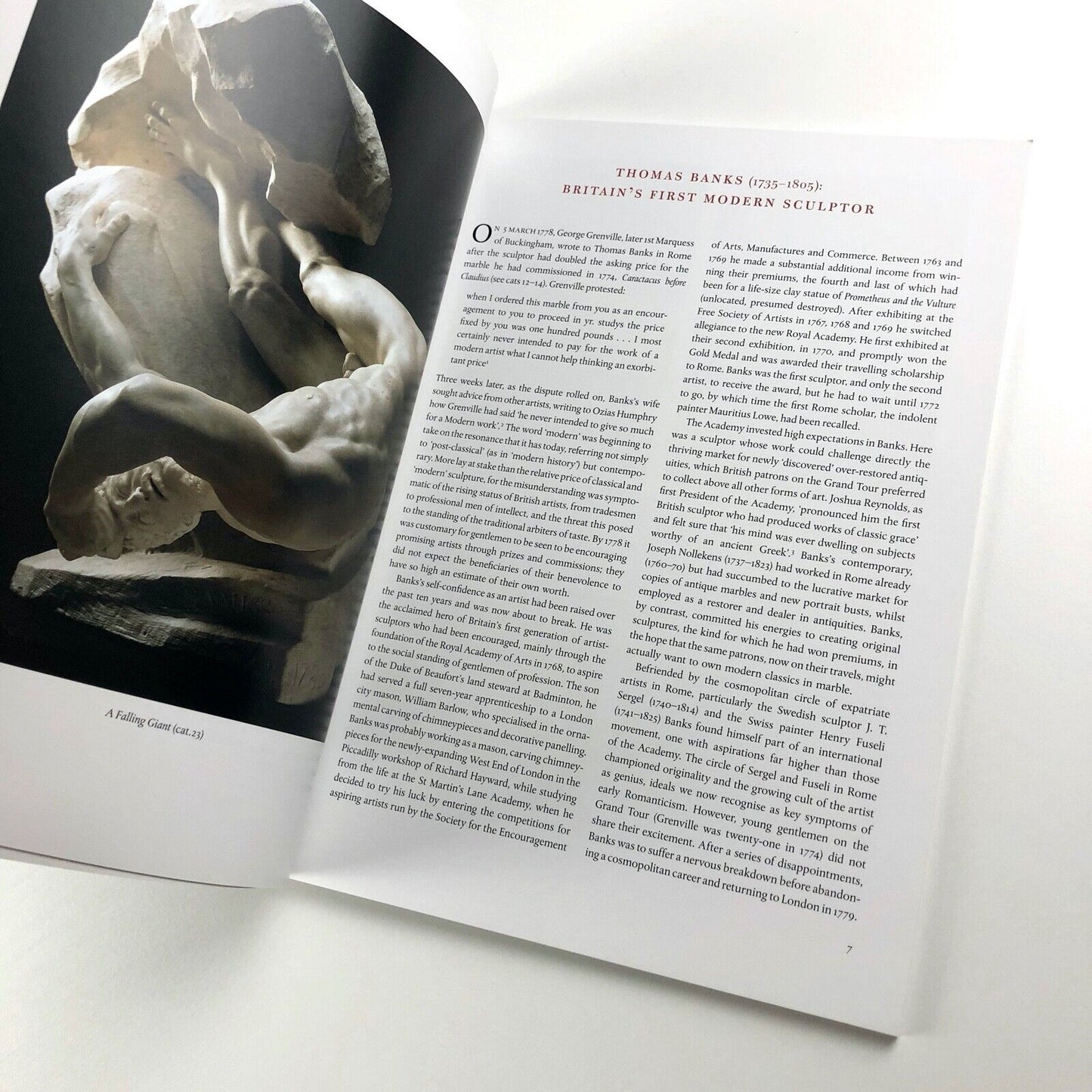 Thomas Banks – Britain's First Modern Sculptor | Soane Gallery catalogue, 2005