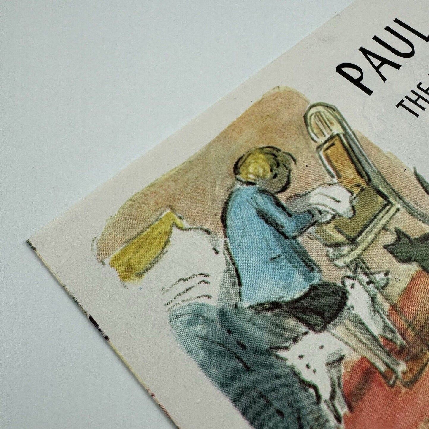 Promotional leaflet: Paul the Hero of the Fire by Edward Ardizzone | Constable, 1962