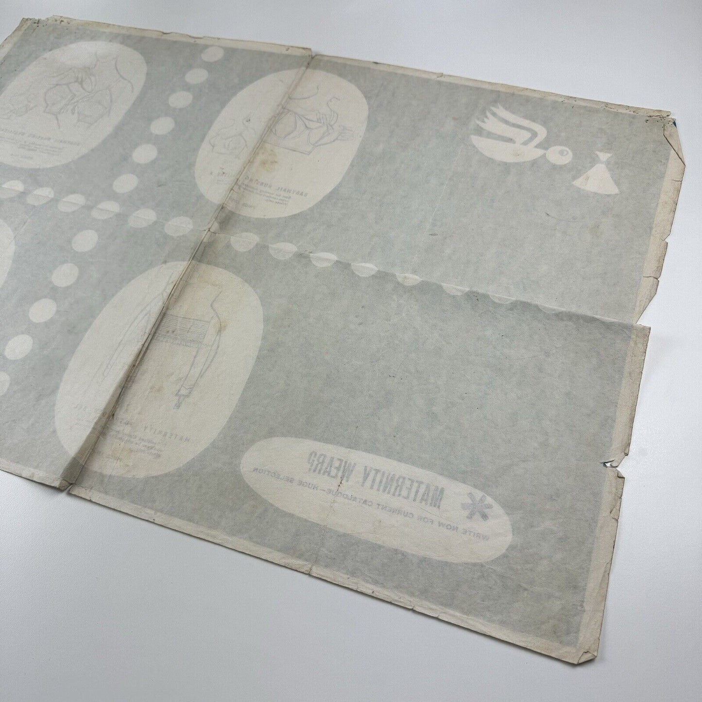 Babymail – Maternity Wear promotional poster | Undated, presumed to be 1940s