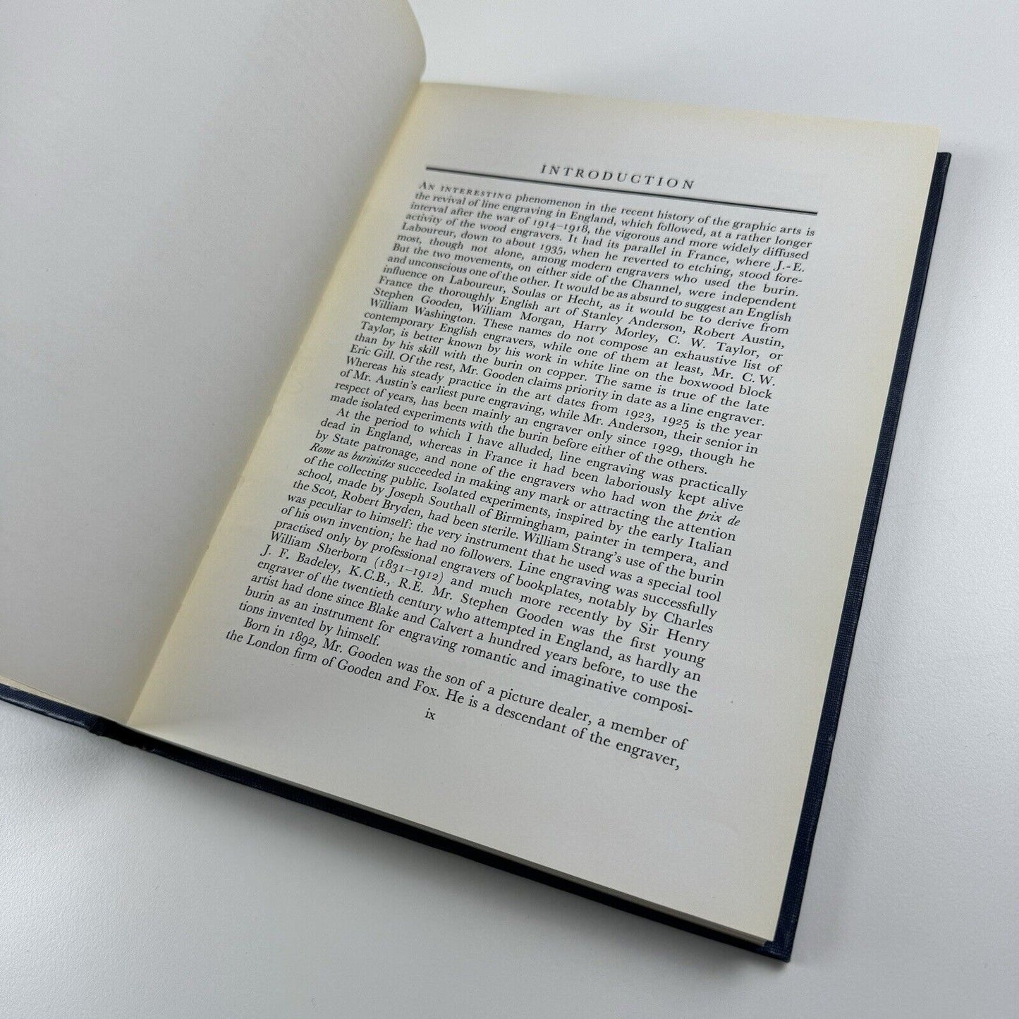An Iconography of the Engravings of Stephen Gooden. Preface and introduction by Campbell Dodgson | Elkin Mathews, 1944