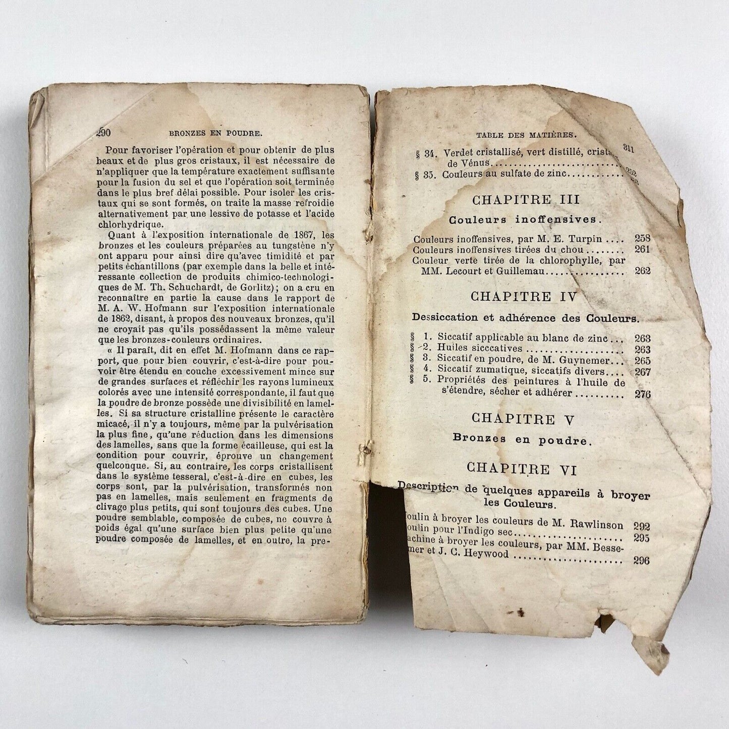 Encyclopédie-Roret Fabricant de Couleurs A L'Huile et a L'Eau Tome Deuxième | Librairie Encyclopédique de Roret, 1884