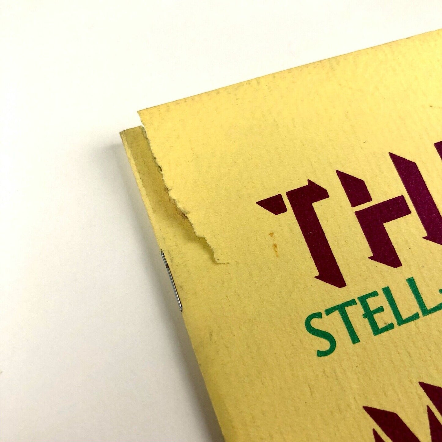 Three Modern Families: Stellar Karnak Tempo | Ludlow type specimen booklet, 1933