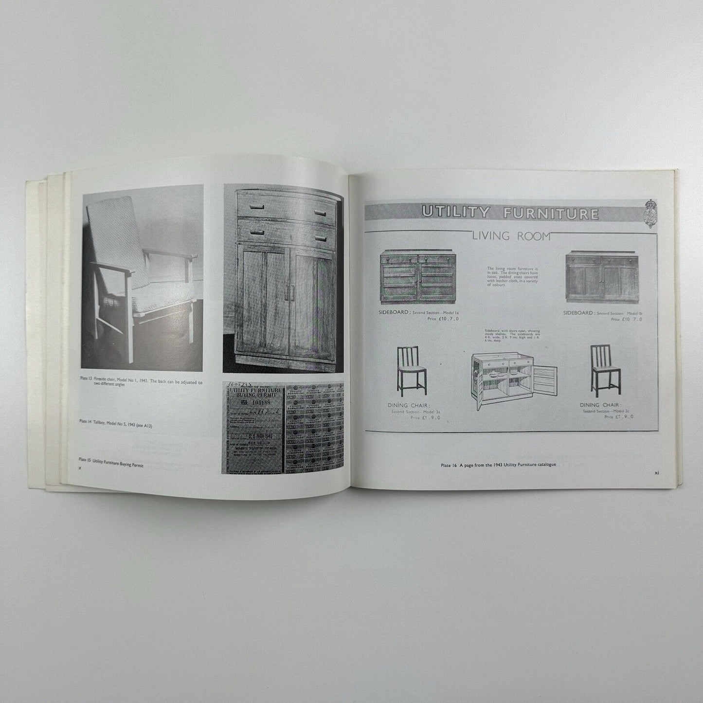 CC41 Utility Furniture and Fashion 1941-1951 Geffrye Museum 1974