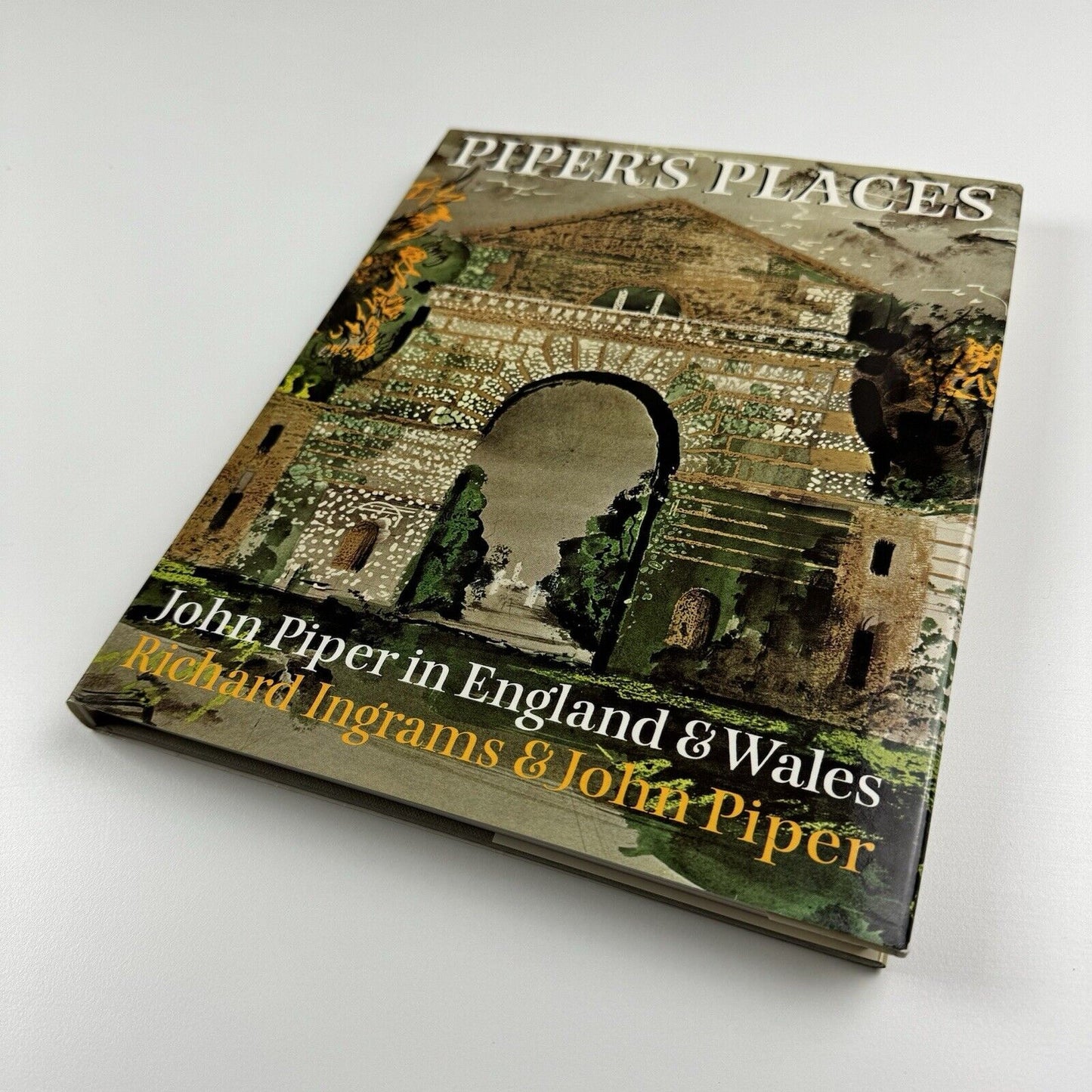 Piper's Places. John Piper in England & Wales by Richard Ingrams 1983 signed John Piper