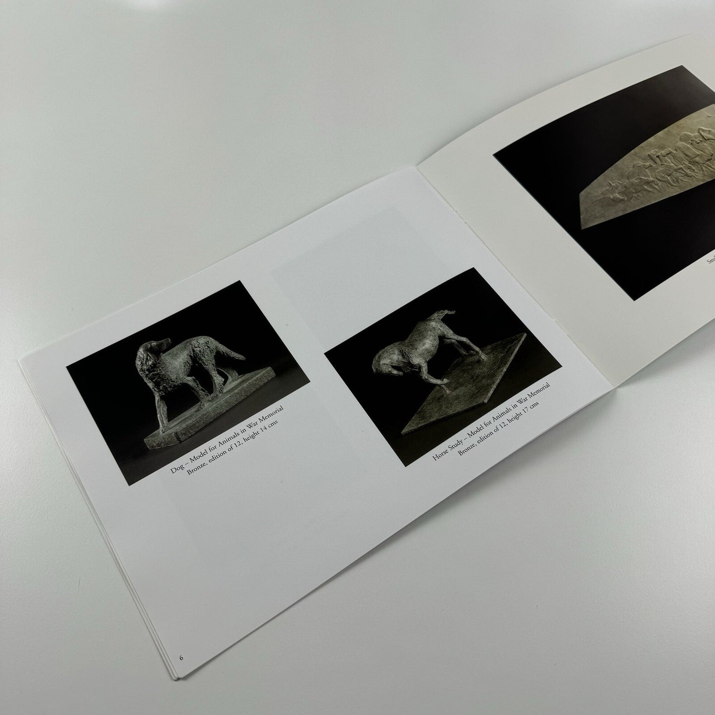 David Backhouse sculpture | The Catto Gallery catalogue booklet, 2006